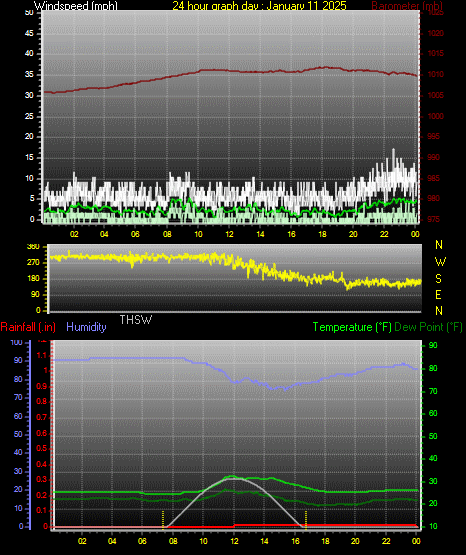 24 Hour Graph for Day 11